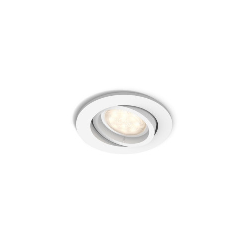 Philips Philips myLiving Infälld spot, Nedtryckbar spotlight, Glödla...