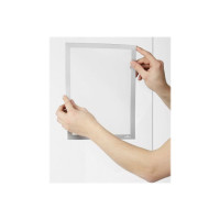 Produktbild för DURABLE DURAFRAME SUN - dokumenthållare - för A4 - dubbelsidig - silver (paket om 2)