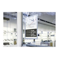 Produktbild för DURABLE DURAFRAME SUN - dokumenthållare - för A4 - dubbelsidig - silver (paket om 2)