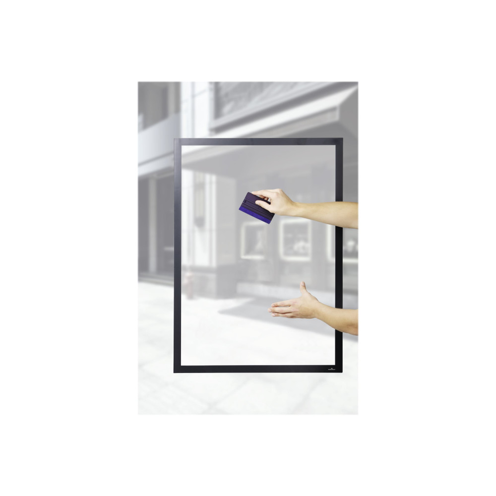 Produktbild för DURABLE DURAFRAME POSTER SUN - dokumenthållare - för 500 x 700 mm - dubbelsidig - svart