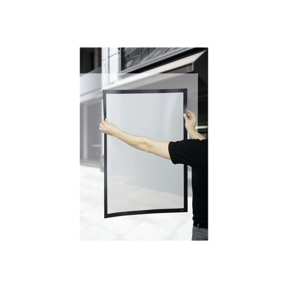 Produktbild för DURABLE DURAFRAME POSTER SUN - dokumenthållare - för 500 x 700 mm - dubbelsidig - svart