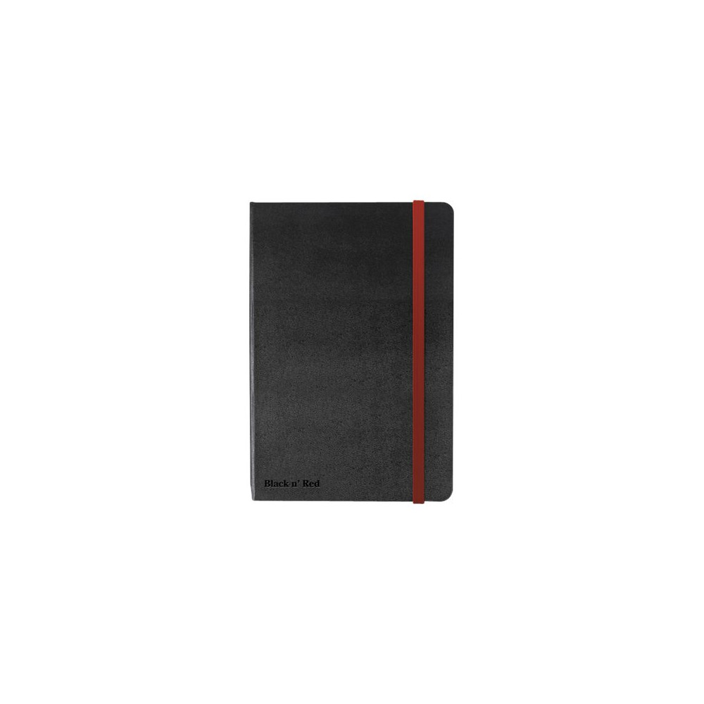 Produktbild för Oxford Black n' Red - journal - A5 - 144 sidor