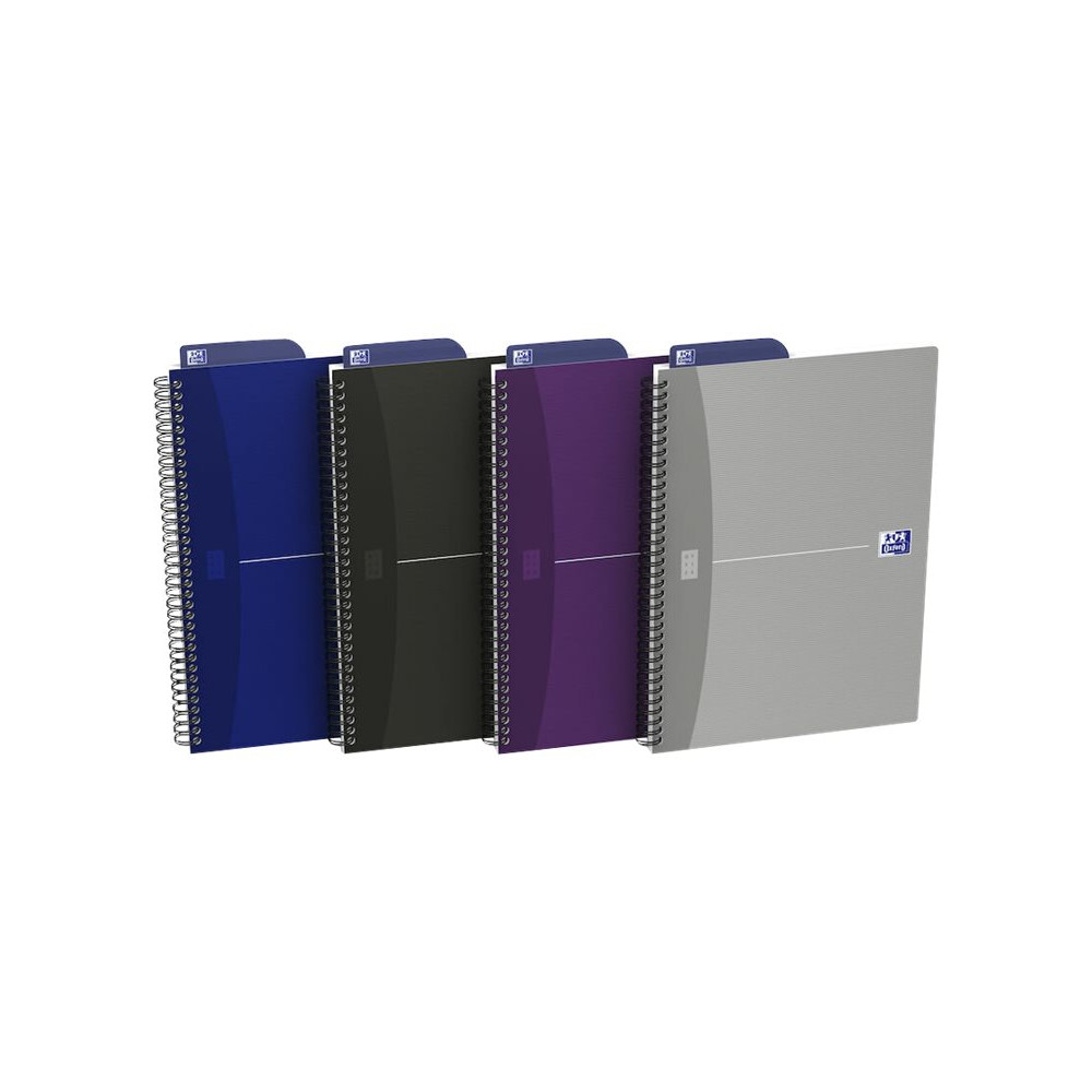 Produktbild för Oxford ESSENTIALS - anteckningsblock - B5 - 90 ark (paket om 5)