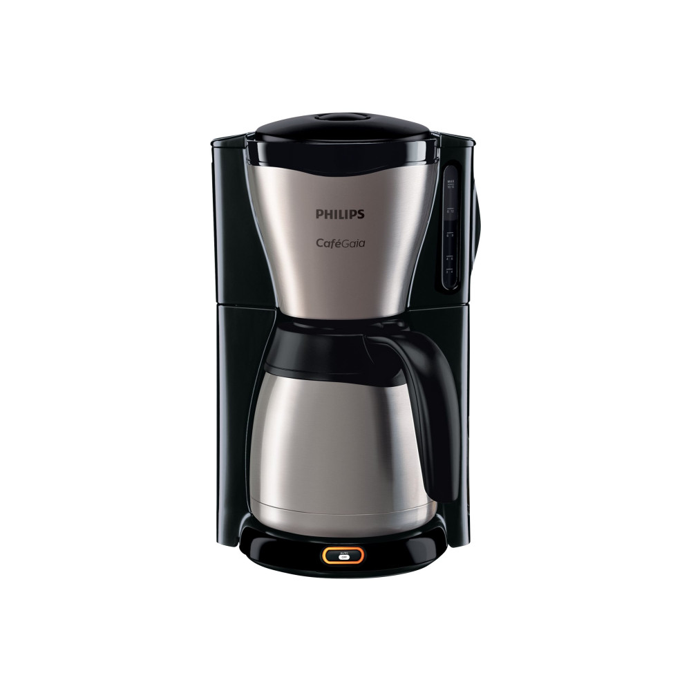 Produktbild för Philips Café Gaia HD7548 - kaffemaskin - metall/svart