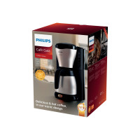 Produktbild för Philips Café Gaia HD7548 - kaffemaskin - metall/svart