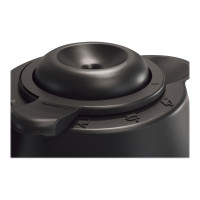 Produktbild för Philips Café Gaia HD7548 - kaffemaskin - metall/svart