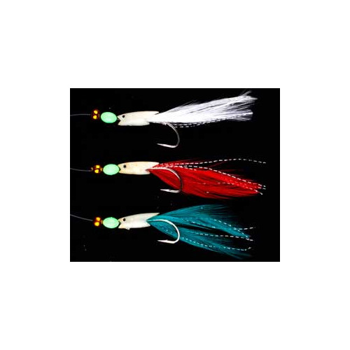 Ron Thompson R.T. Rig6 Hokkai w/Flash and Mixed Feathers 3 #2 Silver Hook