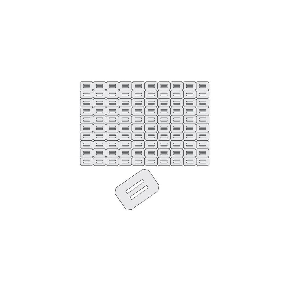 Produktbild för EXTRON Modellbau Patent Gångjärn Rektangulärt fleece (L x B)...