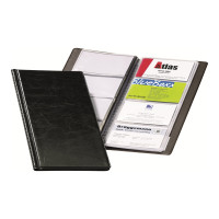 Produktbild för DURABLE VISIFIX - visitkortsbok - för 57 x 90 mm - kapacitet: 96 kort - svart