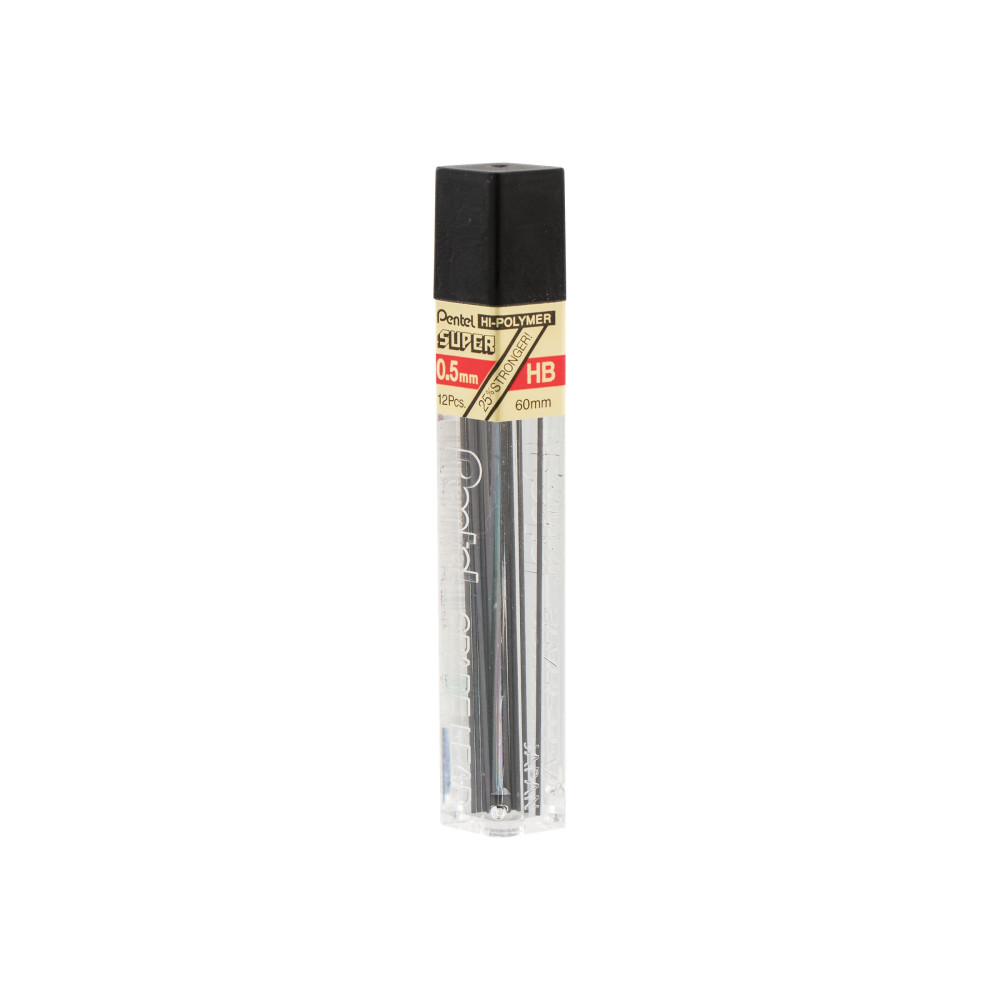 Produktbild för Pentel Super Hi-Polymer - blyertspenna - HB (paket om 12)