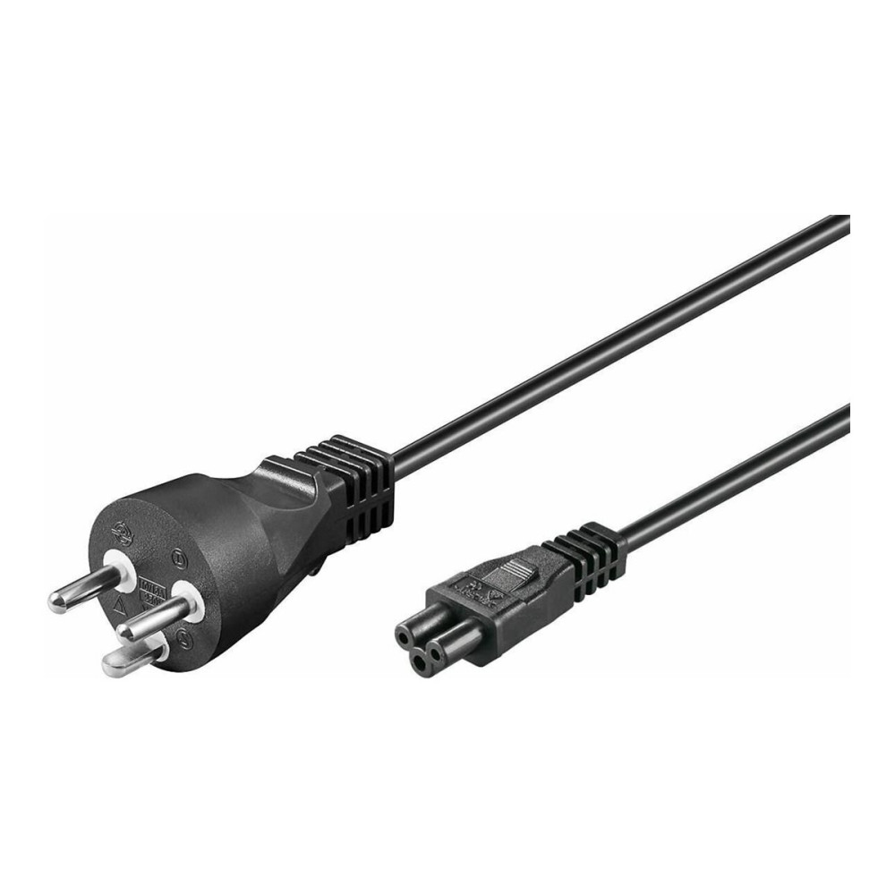 Produktbild för MicroConnect - strömkabel - Typ K till IEC 60320 C5 - 1 m