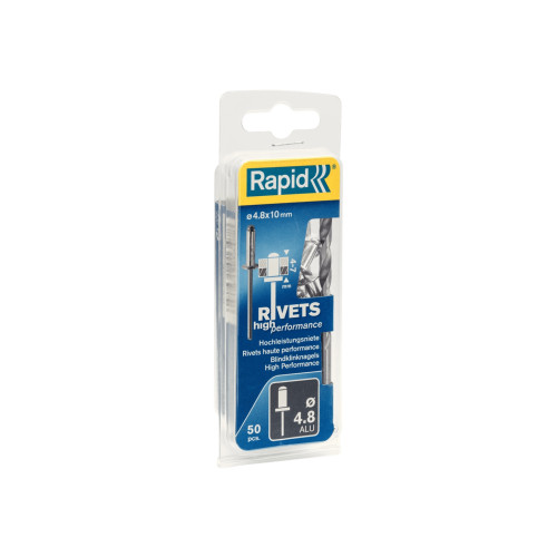 RAPID Rapid High performance blindnit Ø4,8 x 10 mm, Blindnit, Alum...
