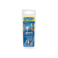 Produktbild för Rapid High performance blindnit Ø4,8 x 10 mm, Blindnit, Alum...