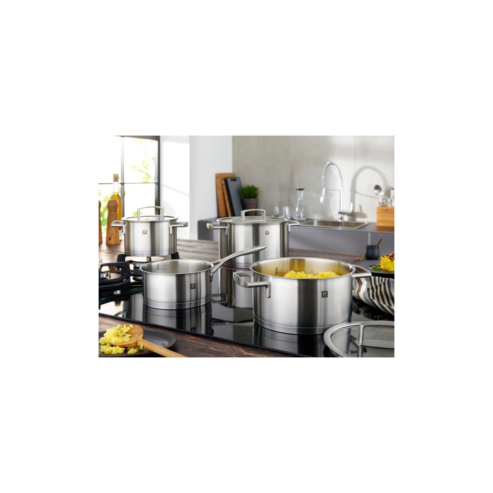 Produktbild för ZWILLING Vitality Grytset/box 5-delar & 4 glaslock. Innehåll...