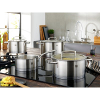 Produktbild för ZWILLING Vitality Grytset/box 5-delar & 4 glaslock. Innehåll...