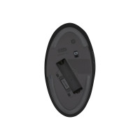 Produktbild för Kensington Pro Fit Ergo Wireless Mouse - mus - 2.4 GHz, Bluetooth 4.0 LE - svart