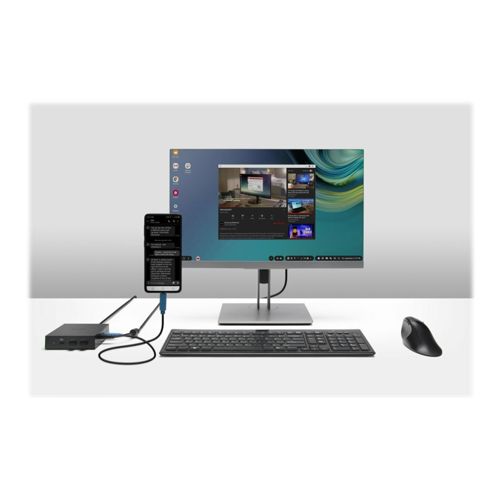 Produktbild för Kensington Pro Fit Ergo Wireless Mouse - mus - 2.4 GHz, Bluetooth 4.0 LE - svart