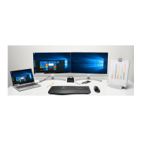 Produktbild för Kensington Pro Fit Ergo Wireless Mouse - mus - 2.4 GHz, Bluetooth 4.0 LE - svart