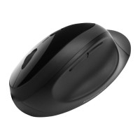 Produktbild för Kensington Pro Fit Ergo Wireless Mouse - mus - 2.4 GHz, Bluetooth 4.0 LE - svart