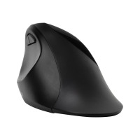 Produktbild för Kensington Pro Fit Ergo Wireless Mouse - mus - 2.4 GHz, Bluetooth 4.0 LE - svart