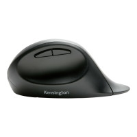 Produktbild för Kensington Pro Fit Ergo Wireless Mouse - mus - 2.4 GHz, Bluetooth 4.0 LE - svart