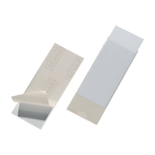Durable DURABLE POCKETFIX - självhäftande ficka - för 60 x 150 mm - transparent (paket om 10)