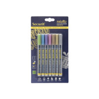 Produktbild för Securit BL-SMA100-V7-MT, Blå, Guld, Grön, Rosa, Lila, Silver...