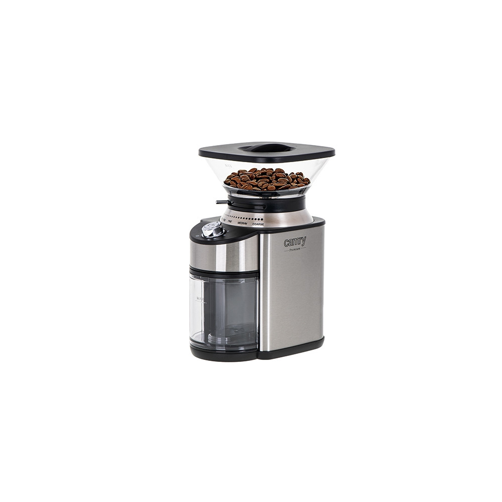 Produktbild för Camry Premium CR 4443 - kaffekvarn - silver/svart