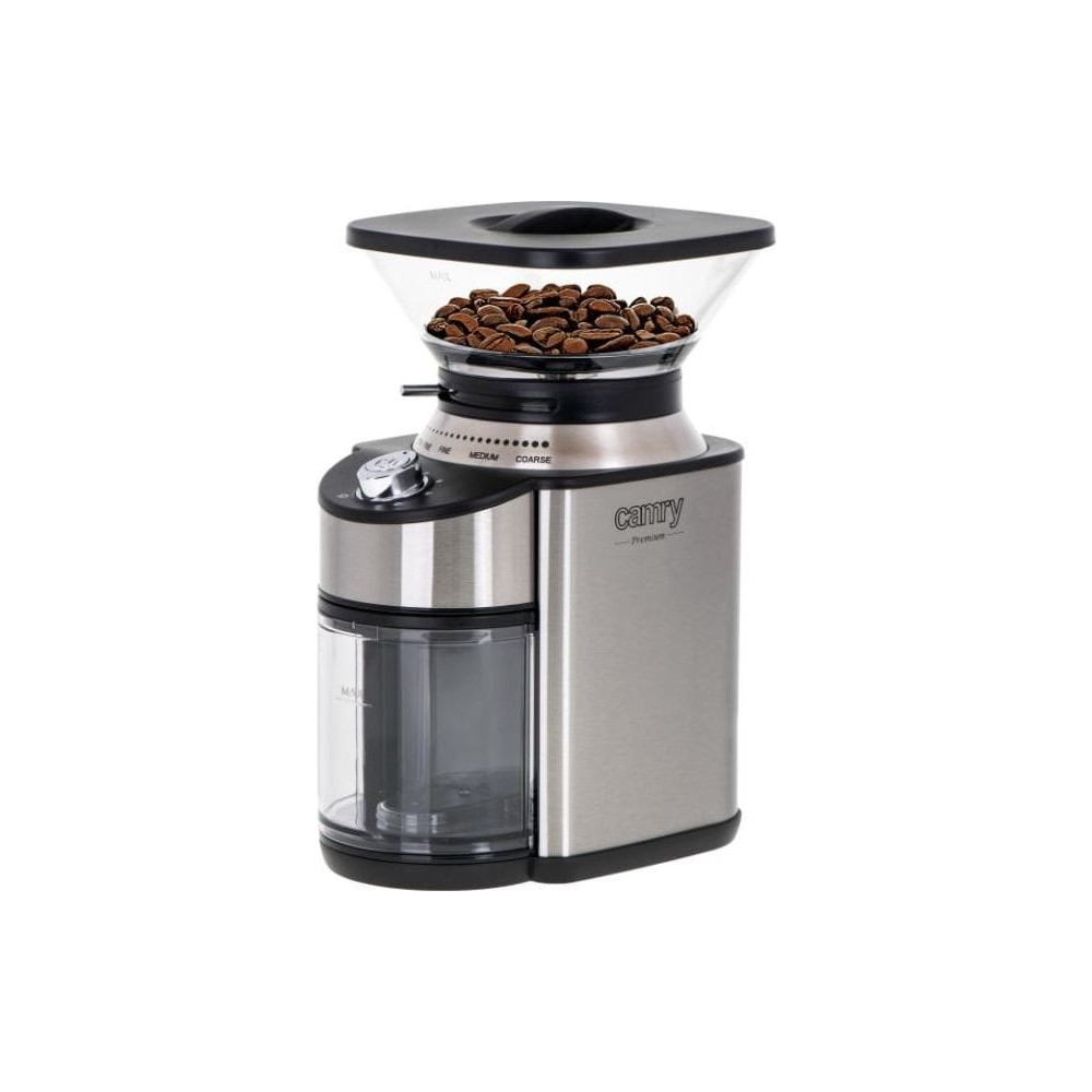 Produktbild för Camry Premium CR 4443 - kaffekvarn - silver/svart