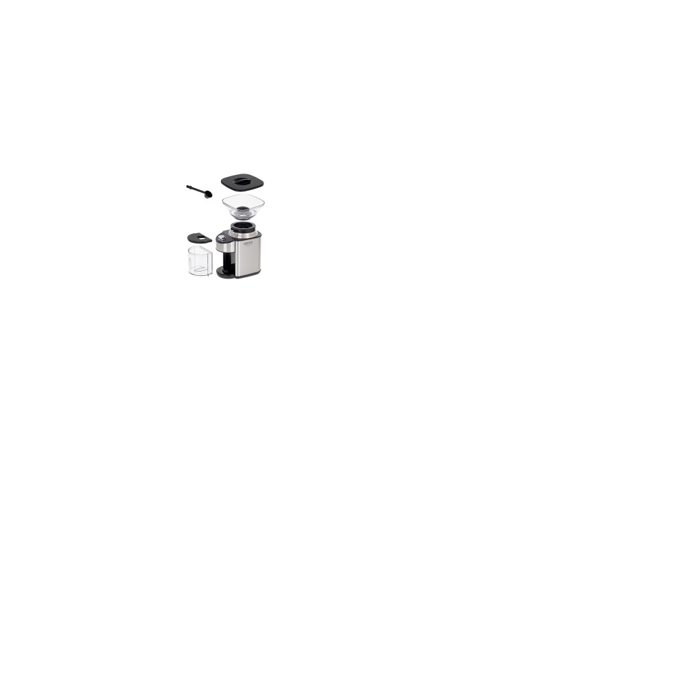 Produktbild för Camry Premium CR 4443 - kaffekvarn - silver/svart