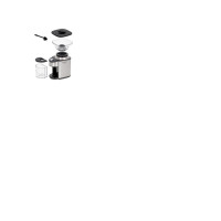 Produktbild för Camry Premium CR 4443 - kaffekvarn - silver/svart