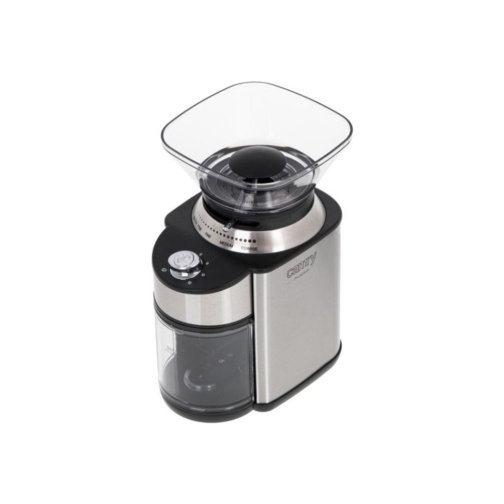 Produktbild för Camry Premium CR 4443 - kaffekvarn - silver/svart
