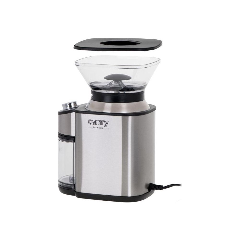 Produktbild för Camry Premium CR 4443 - kaffekvarn - silver/svart