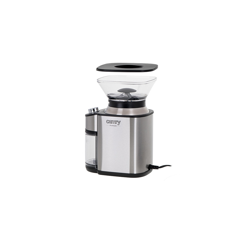 Produktbild för Camry Premium CR 4443 - kaffekvarn - silver/svart