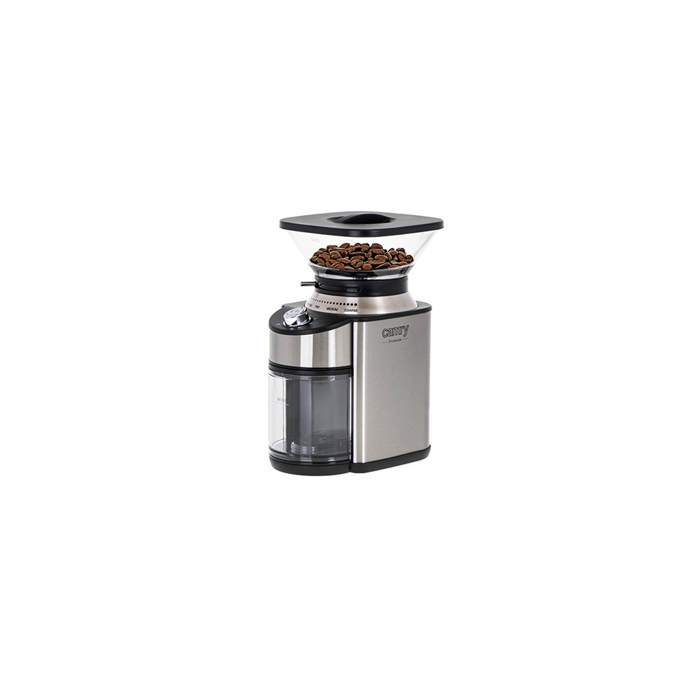 Produktbild för Camry Premium CR 4443 - kaffekvarn - silver/svart