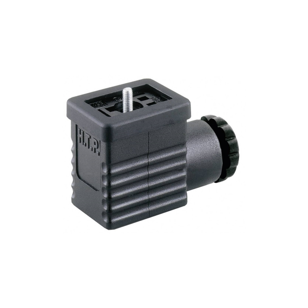 Produktbild för Hirschmann GM 209 NJ 932 977-100-1 ventilkontakt svart poler...