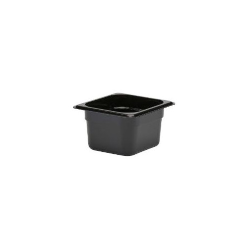 Multi Kantin Cambro 1/6GN 1.5L 17.6x16.2x10cm Polykarbonat Sort,1...