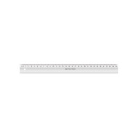 Produktbild för Linex 1030M, Linjal (line guage), Styrenakrylnitril (SAN), G...