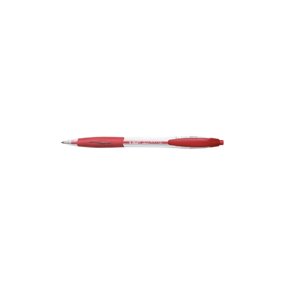 Produktbild för Kulspetspenna BIC Atlantis, medium, röd