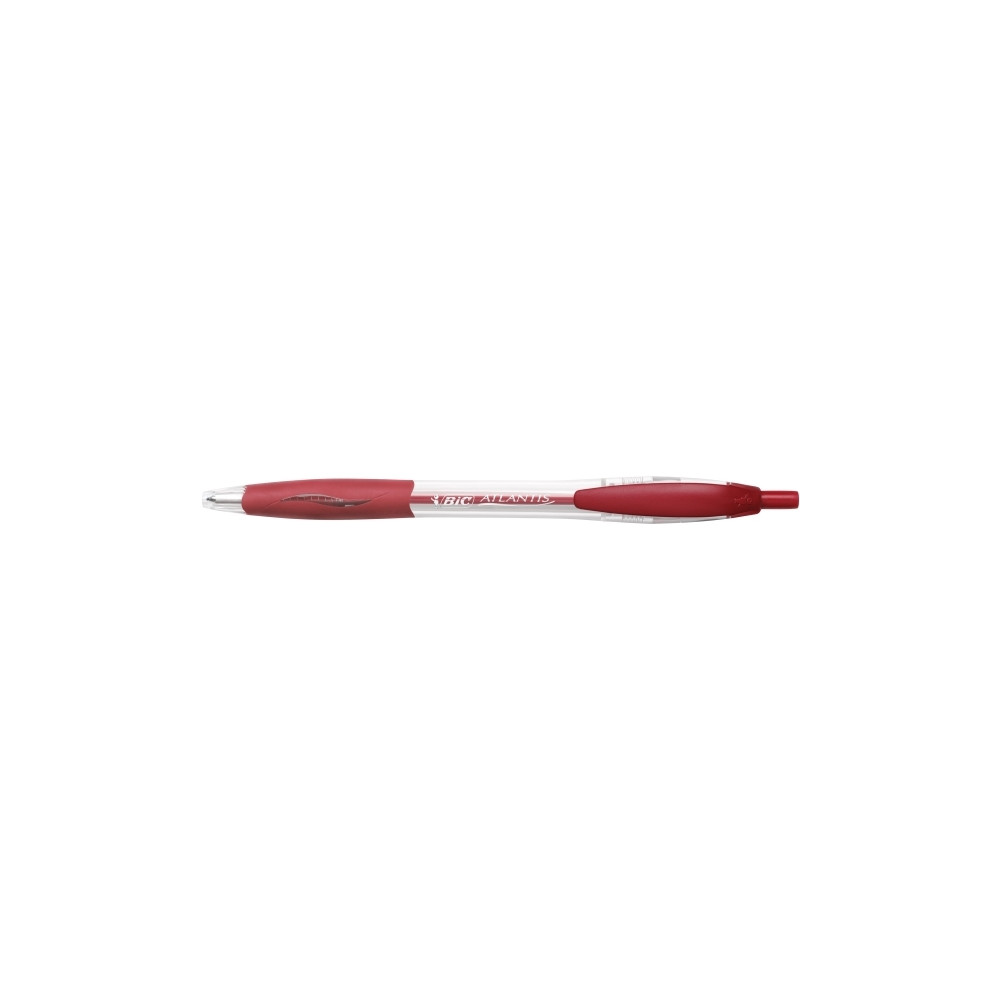 Produktbild för Kulspetspenna BIC Atlantis, medium, röd