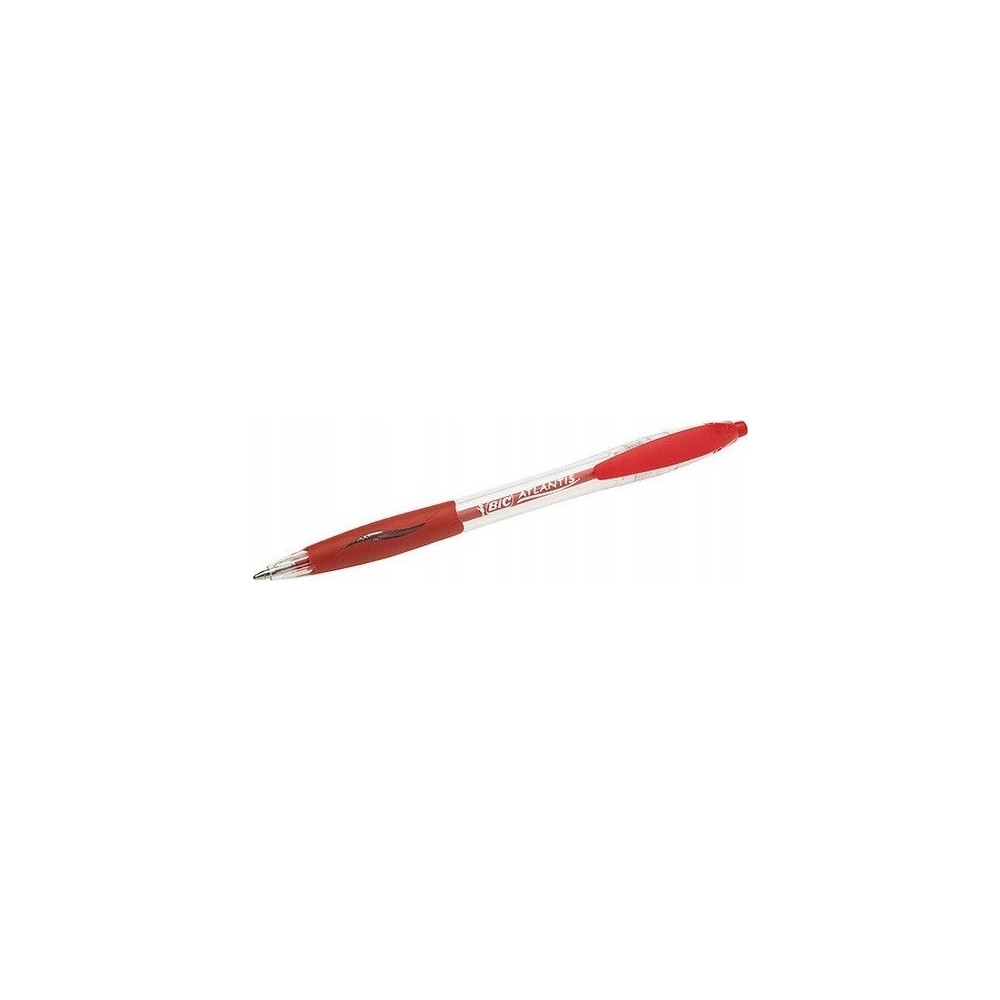 Produktbild för Kulspetspenna BIC Atlantis, medium, röd