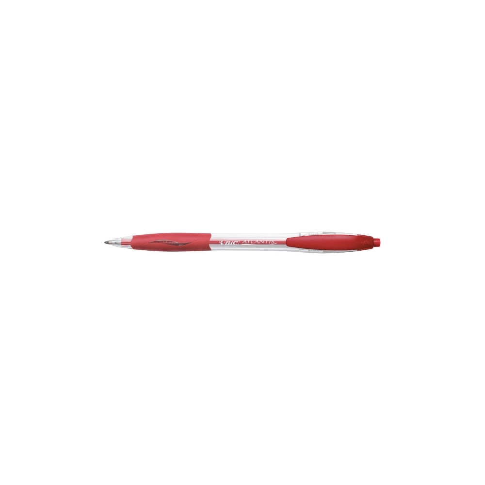 Produktbild för Kulspetspenna BIC Atlantis, medium, röd