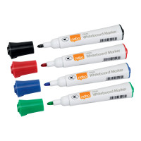 Produktbild för Nobo Glide - markering - blandfärger (paket om 10)