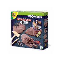 Produktbild för SES Creative Explore Excavate fossils, Fossil, 4 År, Multifä...