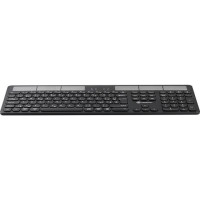 Produktbild för Powerton Powerton SolarSlim Keyboard, US Solar Powered Keybo...