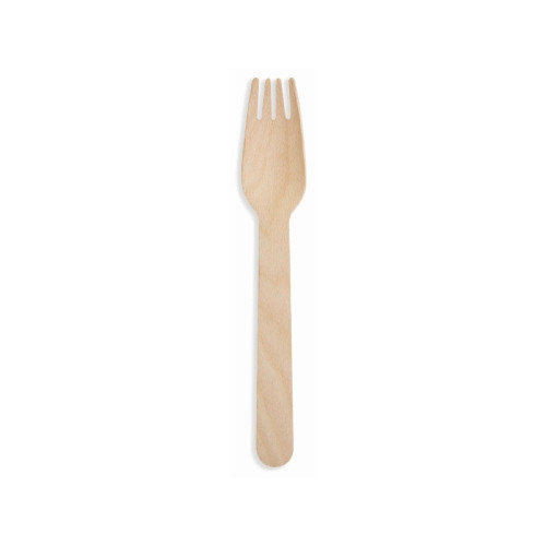 HUHTAMAKI FOODSERVICE NORDIC OY Huhtamaki Träbestick Gafflar 16 cm