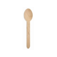 Produktbild för Huhtamaki Träbestick Sked 16 cm
