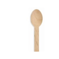 Produktbild för Huhtamaki Träbestick Sked 16 cm