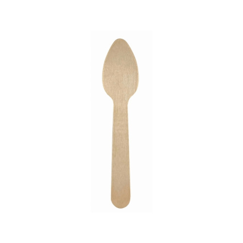HUHTAMAKI FOODSERVICE NORDIC OY Huhtamaki Träbestick Teskedar 11 cm