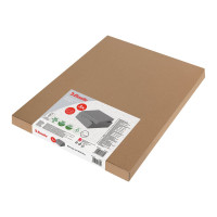Produktbild för Esselte - presentkartong - medelstor - 36 cm x 26.5 cm x 10 cm - grå - paket med 3